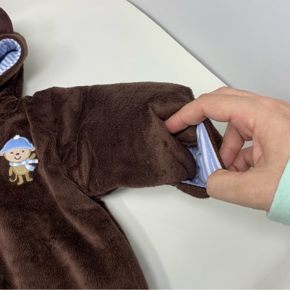 Carter’s 6M Cute Monkey Bunting - Picture 5 of 8